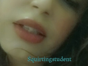 Squirtingstudent